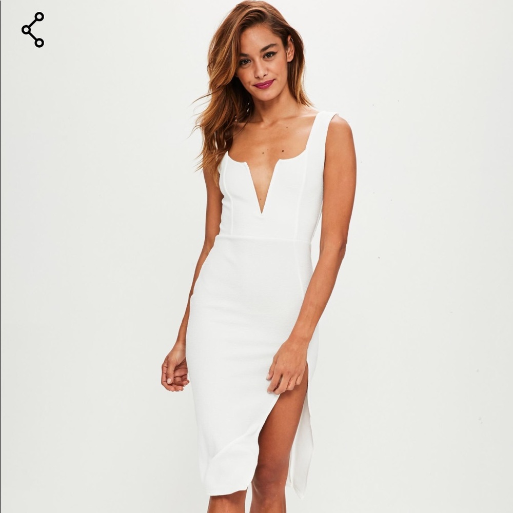 BRAND NEW Missguided midi bodycon dress